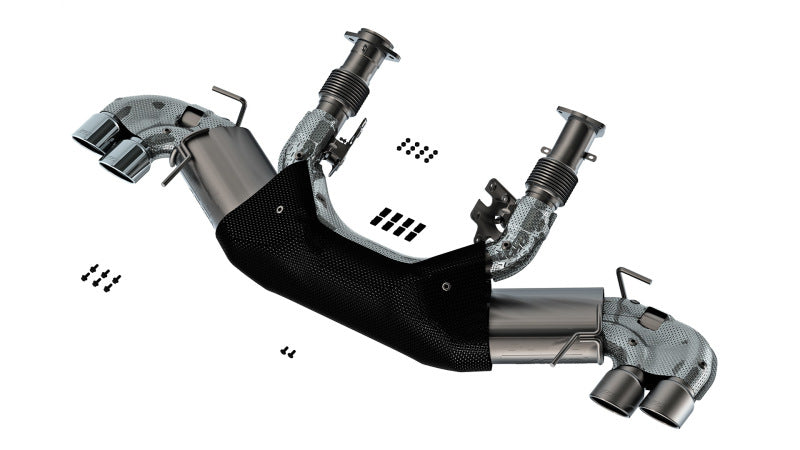 Borla 20-23 Chevy Corvette 6.2L V8 AT w/o NPP 3in ATAK Catback Exhaust-Borla-BOR140841
