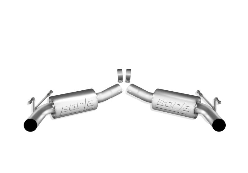 Borla 2010 Camaro 6.2L ATAK Exhaust System w/o Tips works With Factory Ground Effects Package (rear-Borla-BOR11794