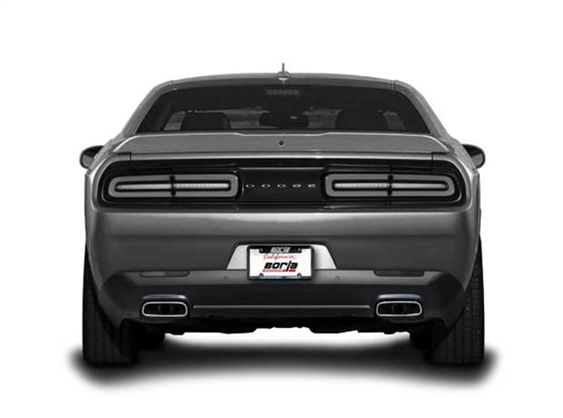 Borla 2015 Dodge Challenger 3.6L V6 ATAK Catback Exhaust No Tips Factory Valance-Borla-BOR140650