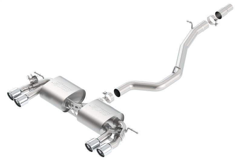 Borla 2015 Volkswagen Golf-R 2.0L Turbo S-Type CB Exhaust-Borla-BOR140643