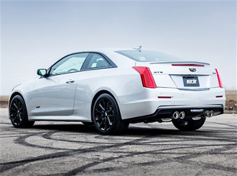 Borla 2016 Cadillac ATS-V 3.6L Twin Turbo Catback Exhaust 4in Tips Dual Split Rear Exit-Borla-BOR140692