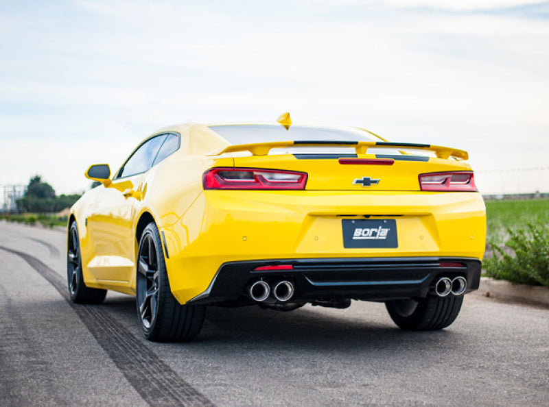 Borla 2016 Camaro SS 6.2L V8 X-Pipe w/ Mid Pipes w/ AFM Valves-Borla-BOR60610