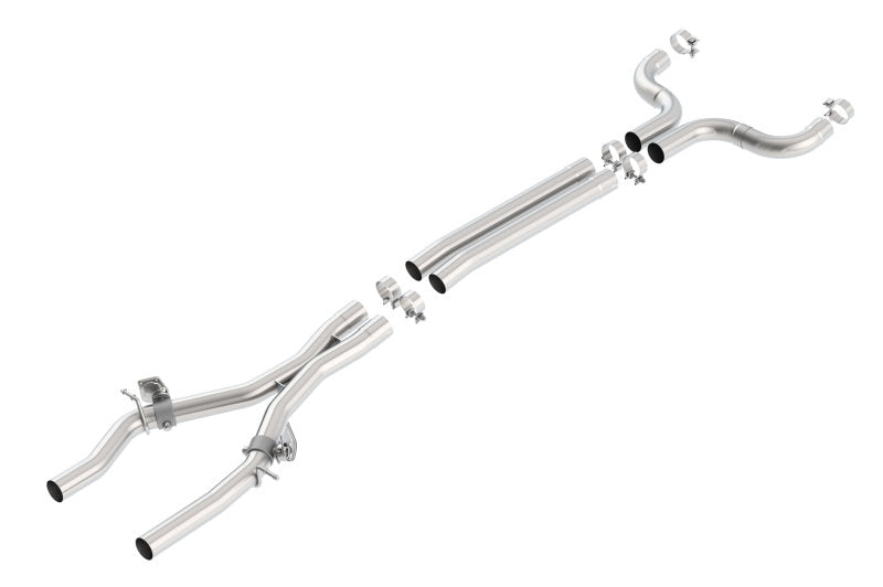 Borla 2016 Camaro SS 6.2L V8 X-Pipe w/ Mid Pipes w/ AFM Valves-Borla-BOR60610
