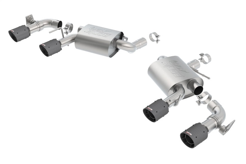 Borla 2016 Chevy Camaro SS V8 AT/MT ATAK Rear Section Exhaust with Dual Mode Valves-Borla-BOR11925CFBA