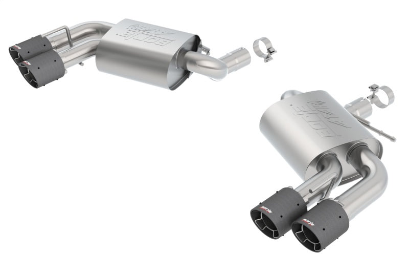 Borla 2016 Chevy Camaro V8 SS AT/MT ATAK Rear Section Exhaust w/o Dual Mode Valves-Borla-BOR11921CF