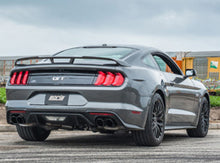 Load image into Gallery viewer, Borla 2018 Ford Mustang GT 5.0L AT/MT 3in S-Type Catback Exhaust Black Chrome Tips w/ Valves - Black Ops Auto Works
