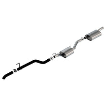 Load image into Gallery viewer, Borla 2020 Jeep Gladiator JT 3.6L V6 AWD 2.75in Touring Climber Black Turndown Tip &amp; Over-Axle - Borla 140808CB