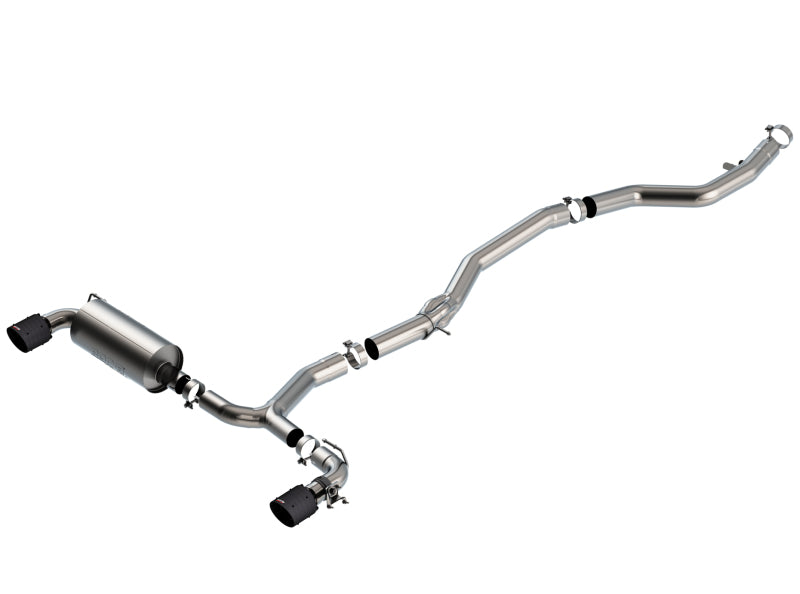 Borla 2020 Toyota Supra GR 3.0L I6 3in ATAK Catback Exhaust - Carbon Fiber Tips-Borla-BOR140826CFBA