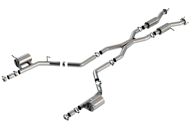 Borla 2021+ Dodge Durango SRT Hellcat 6.2L V8 AWD ATAK Cat-Back Exhaust System - Factory Tips-Borla-BOR140888