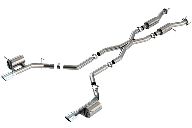 Borla 2021+ Dodge Durango SRT Hellcat 6.2L V8 AWD ATAK Cat-Back Exhaust System - T-304SS-Borla-BOR140886