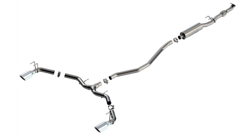 Borla 2023 Integra/22-23 Civic Si 1.5L 4 CYL. MT FWD 4DR 2.50in S-Type Catback Exhaust-Borla-BOR140922