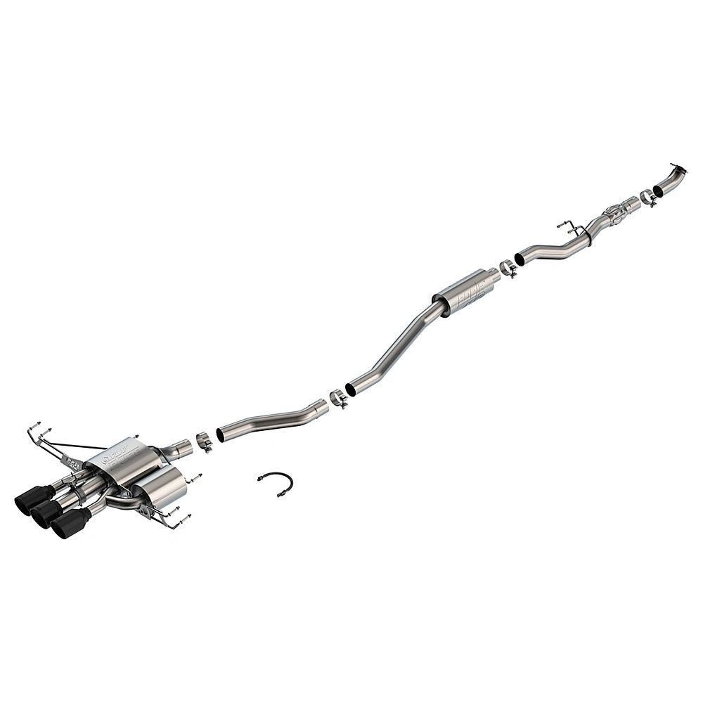 Borla 2024 Acura Integra Type S ATAK Cat-Back Exhaust System - Coated Black - Borla 140986CB
