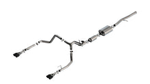 Load image into Gallery viewer, Borla 2024 Chevy Silverado 1500 6.2L V8 S-Type Catback Exhaust w/ Simulator - Black Chrome-Borla-BOR140994BC