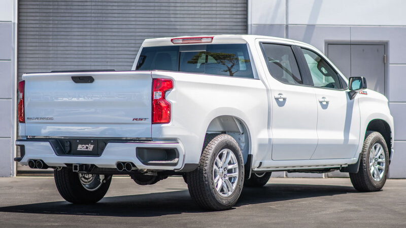 Borla 2024 Chevy Silverado 1500 6.2L V8 Touring Catback Exhaust w/ Simulator - Black Chrome-Borla-BOR140991BC