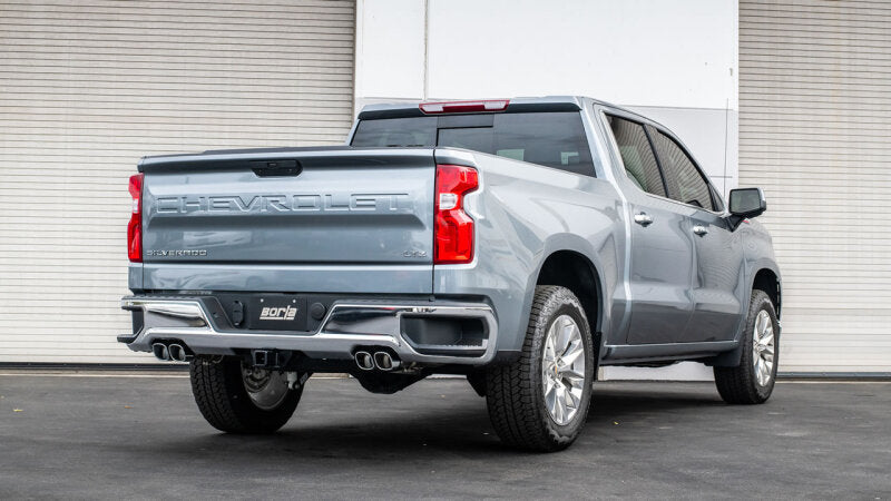 Borla 2024 Chevy Silverado 1500 6.2L V8 Touring Catback Exhaust w/ Simulator - Chrome-Borla-BOR140992