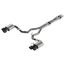 Load image into Gallery viewer, Borla 2024 Ford Mustang Dark Horse 5.0L V8 w/Active Exhaust ATAK Cat-Back Exhaust System - CF Tips-Borla-BOR140965CFBA