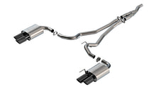 Load image into Gallery viewer, Borla 2024 Ford Mustang Ecoboost 2.3L ATAK Catback Exhaust Black Chrome w/ Quad Tip - Non-Active-Borla-BOR140982BC