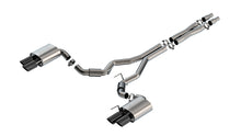 Load image into Gallery viewer, Borla 2024 Ford Mustang GT 5.0L V8 3 in ATAK Catback Non-Active Exhaust- Black Chrome Quad Tip-Borla-BOR140970BC