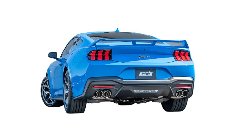 Borla 2024 Ford Mustang GT 5.0L V8 3 in ATAK Catback Non-Active Exhaust- Chrome Quad Tip-Borla-BOR140970