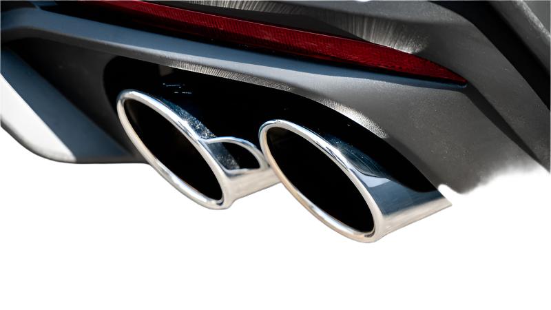 Borla 2024 Ford Mustang GT 5.0L V8 3 in ATAK Catback Non-Active Exhaust- Chrome Quad Tip-Borla-BOR140970