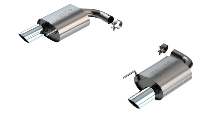Borla 2024 Ford Mustang GT 5.0L V8 w/o Active Exhaust 2.5in S-Type Axle-Back Exhaust System-Borla-BOR11983