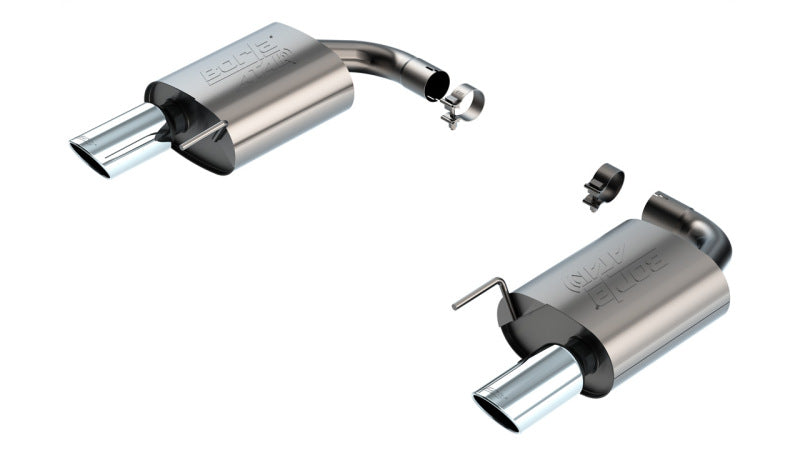 Borla 2024 Ford Mustang GT 5.0L V8 w/o Active Exhaust ATAK Axle-Back Exhaust System-Borla-BOR11984