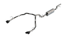 Load image into Gallery viewer, Borla 21-22 Chevrolet Tahoe 5.3L V8 2/4WD 4DR 3in/2.75in Touring Cat-Back Exhaust -Black Chrome Tips-Borla-BOR140856BC