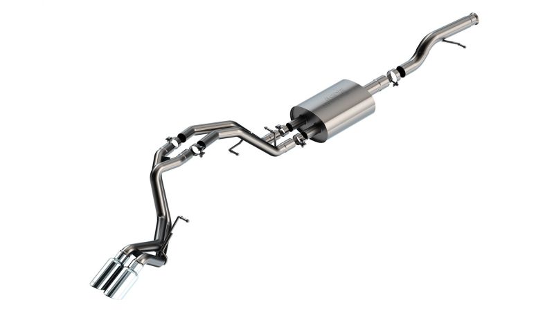 Borla 21-22 Chevrolet Tahoe 5.3L V8 AT 2/4WD S-Type Cat-Back Exhaust (Stainless)-Borla-BOR140855
