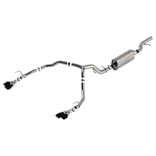 Load image into Gallery viewer, Borla 21-22 Chevrolet Tahoe 6.2L V8 2/4WD 4DR T-304 SS Touring Cat-Back Exhaust w/ Black Chrome Tips-Borla-BOR140858BC
