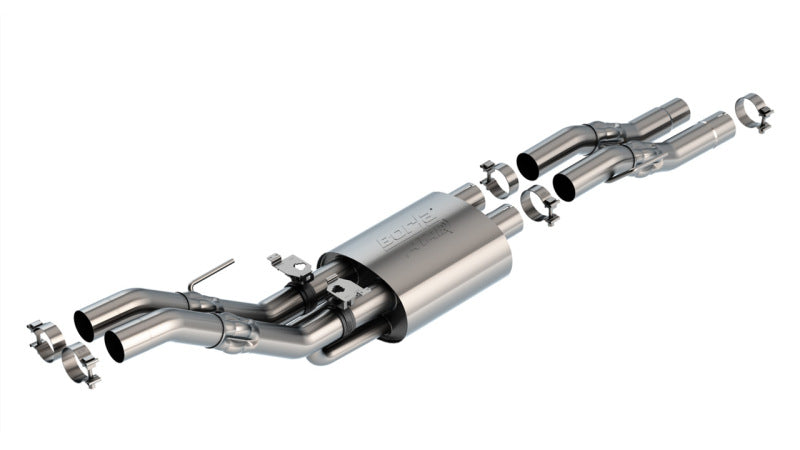 Borla 21-23 Ford Raptor 3in Atak Mid Section Connection Pipe-Borla-BOR60728