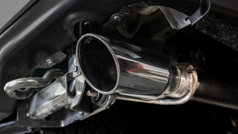 Borla 21-23 Ford Raptor 3in Connection Pipe 4.5in Tip - Black Chrome-Borla-BOR60727BC
