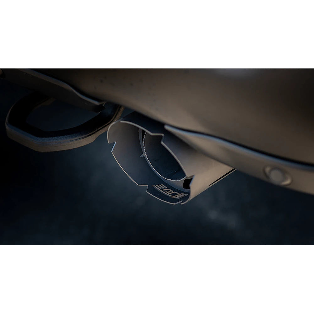 Borla 21-24 RAM 1500 TRX 6.2L V8 4WD CCSB 5in. Black Coated Optional Tips - 304SS-Borla-BOR60719CB