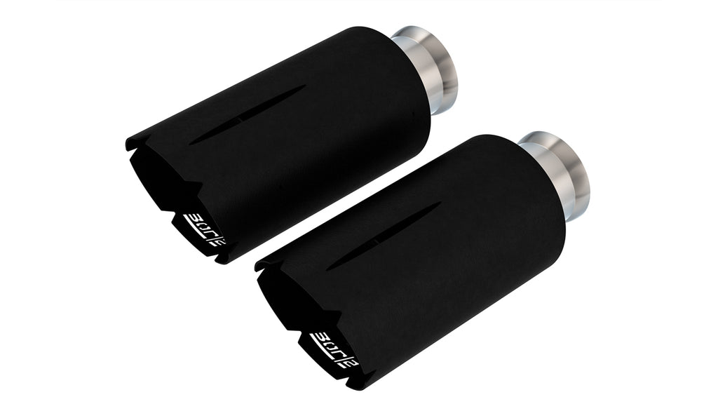 Borla 21-24 RAM 1500 TRX 6.2L V8 4WD CCSB 5in. Black Coated Optional Tips - 304SS-Borla-BOR60719CB