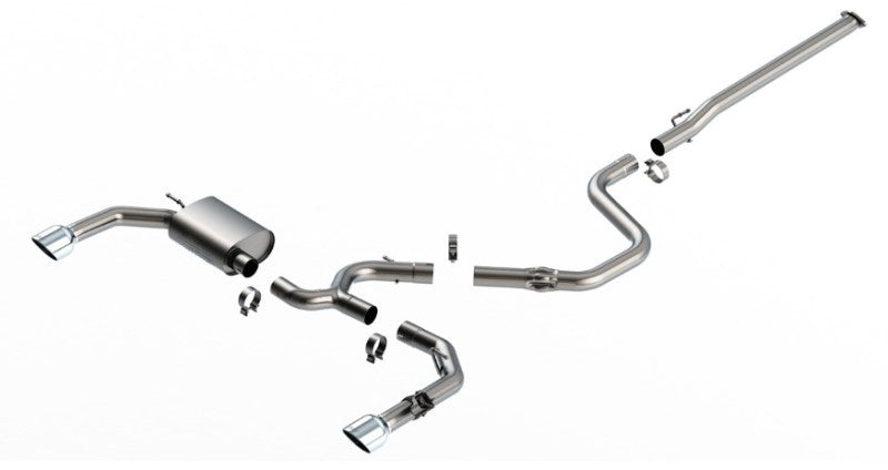 Borla 22-23 Hyundai Elantra N 2.0L 4 CYL. Turbo AT/MT ATAK Catback Exhaust Bright Chrome-Borla-BOR140925