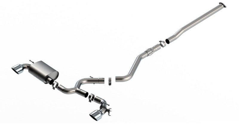 Borla 22-23 Hyundai Kona N 2.0L 4 CYL. Turbo AT/MT ATAK Catback Exhaust Bright Chrome-Borla-BOR140926