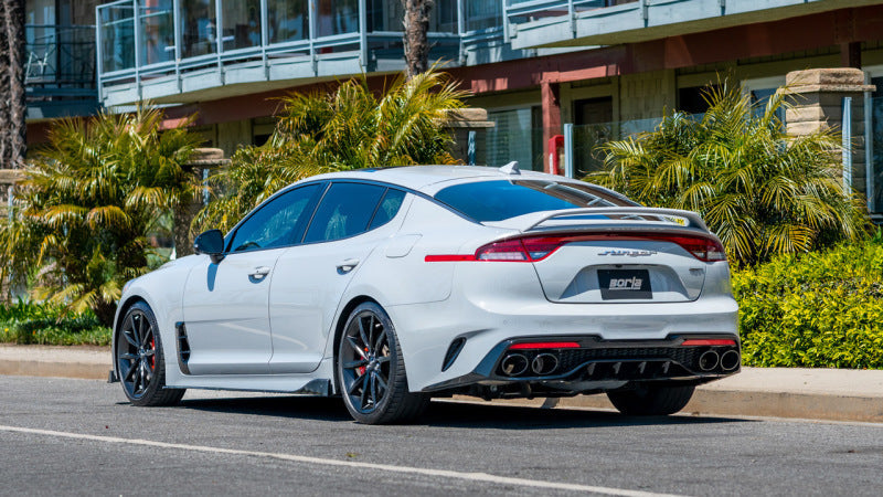 Borla 22-23 Kia Stinger 3.3L V6 Turbo 2.25in Pipe Dia Dual Split Rear Exit S-Type Cat-Back Exhaust-Borla-BOR140936