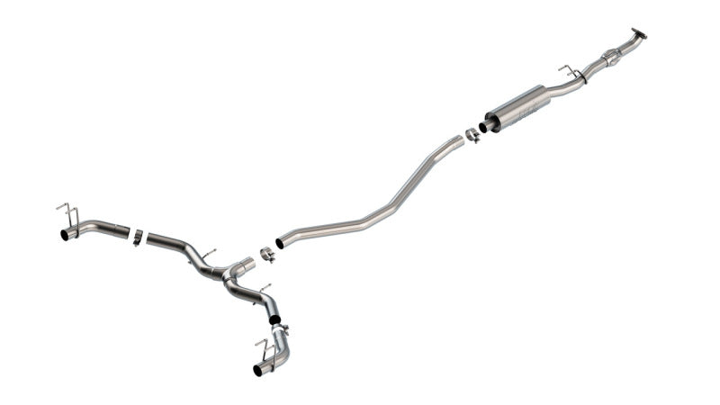 Borla 22-24 Honda Civic Sport Touring AT/MT ATAK Catback Exhaust (Reuse O.E. Tips / Valance)-Borla-BOR140966