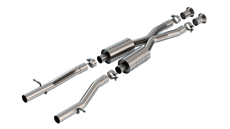 Borla 22-24 Lexus IS 500 5.0L V8 Automatic Transmission RWD 2.5in S-Type Mid-Section-Borla-BOR60739