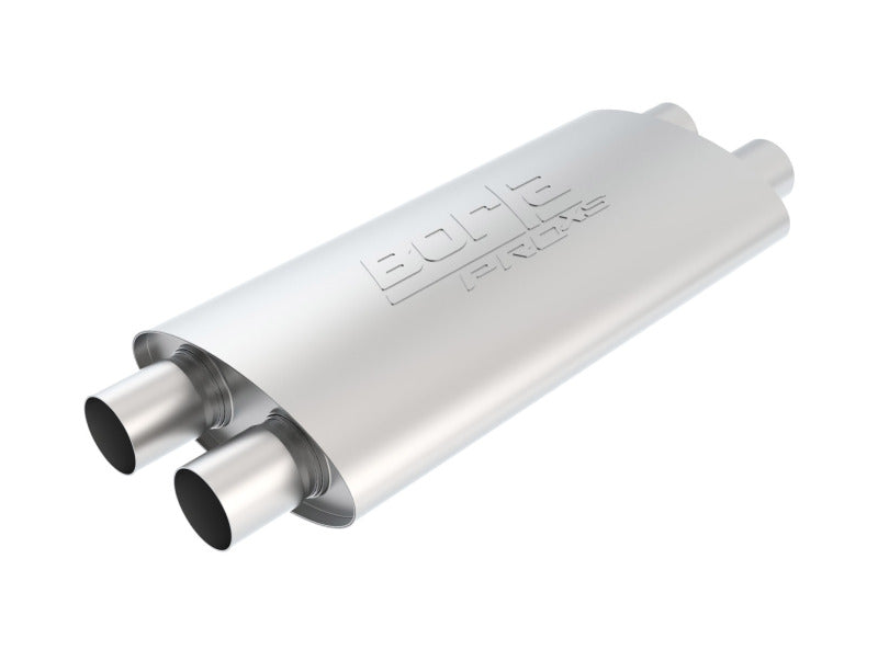 Borla 2.25in Dual In/Out 19in x 9.5in x 4in Turbo XL Muffler-Borla-BOR400287