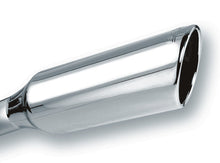 Load image into Gallery viewer, Borla 2.25in Inlet 4in Round Rolled Angle Cut x 12in Long Embossed Exhaust Tip-Borla-BOR20245