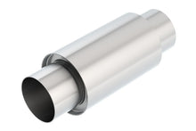Load image into Gallery viewer, Borla 3 -1/2in In/Out x 5in Round x 8in Long XR-1 Sportsman Shorty Racing Muffler-Borla-BOR40004S