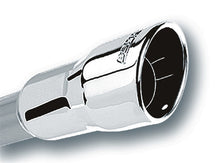 Load image into Gallery viewer, Borla 3in Inlet 4.25in Round Rolled Angle Cut x 4in Long Universal Exhaust Tips - Black Ops Auto Works