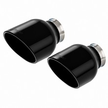 Load image into Gallery viewer, Borla 60729BC 5 inch black chrome exhaust tips for 2015-2024 Dodge Charger V8