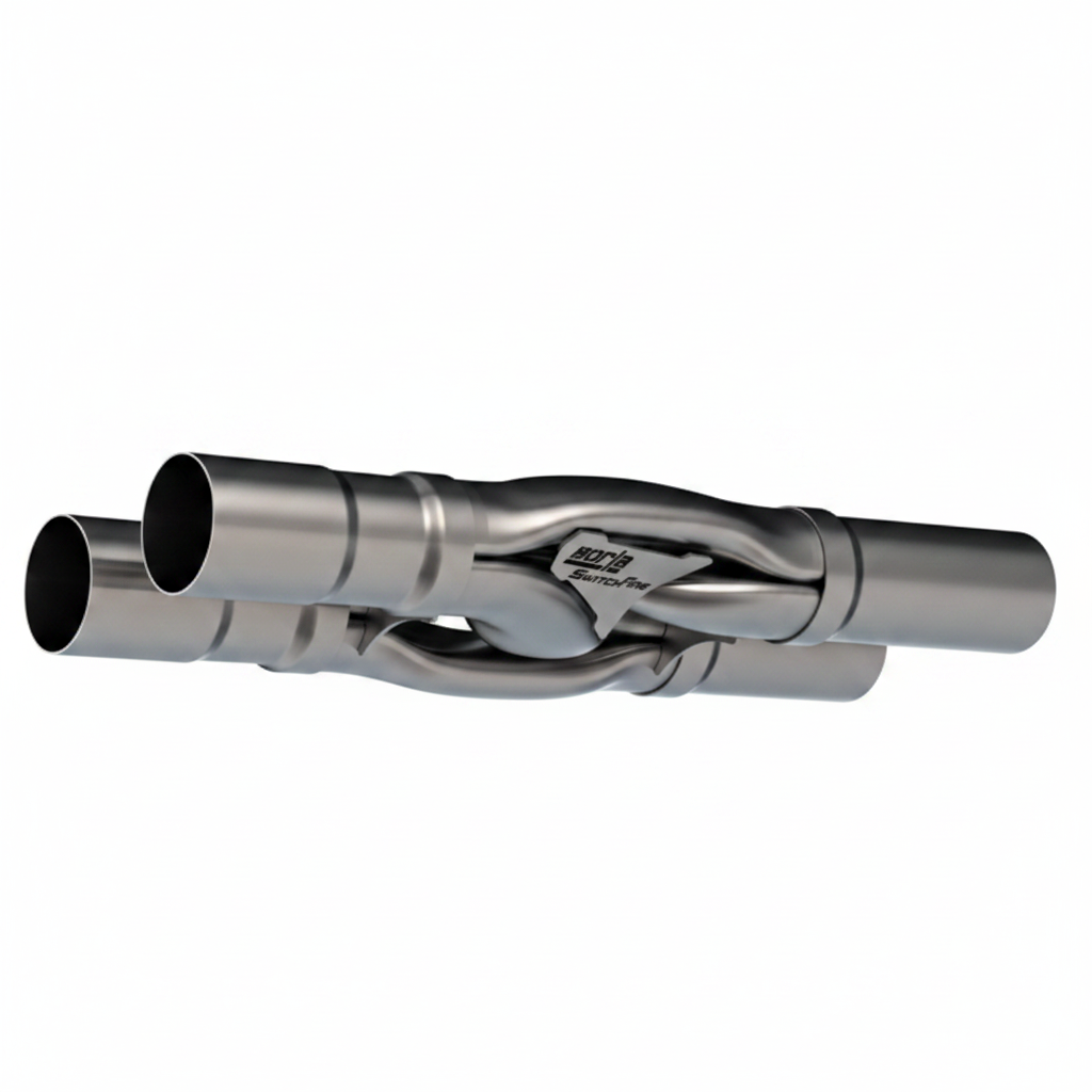 Borla SwitchFire X-Pipe 2.5in Un-Notched product photo