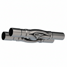 Load image into Gallery viewer, Borla SwitchFire X-Pipe 2.5in Un-Notched product photo