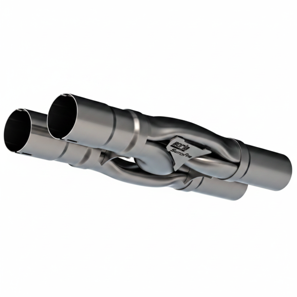 Borla SwitchFire X-Pipe 2.5in Notched product photo