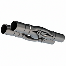 Load image into Gallery viewer, Borla SwitchFire X-Pipe 2.5in Notched product photo