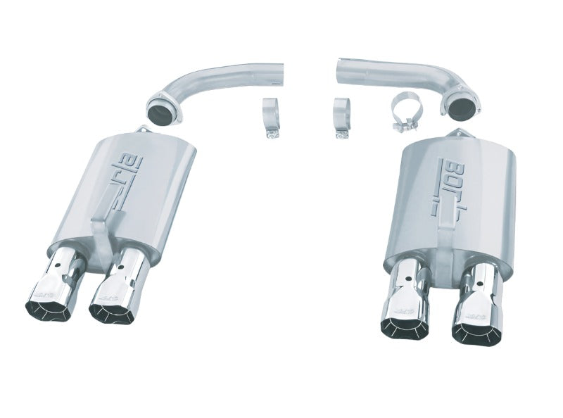 Borla 84-91 Chevrolet Corvette C4 5.7L V8 D SQ AC IC Rear Section 2.5 inch Converter-Borla-BOR11376