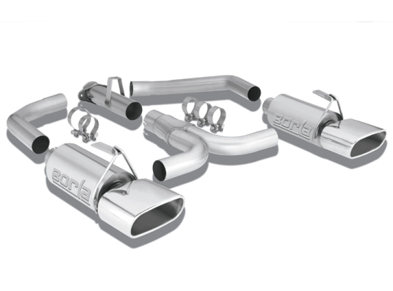 Borla 86-91 Corvette 5.7L 8cyl S-Type SS Catback Exhaust-Borla-BOR140082