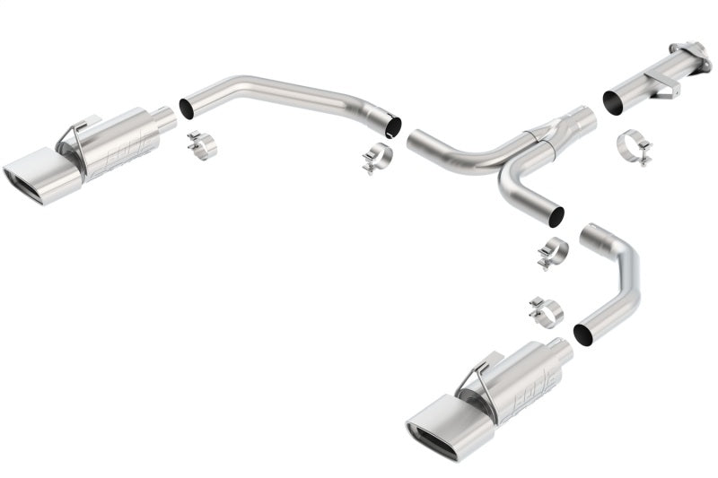 Borla 86-91 Corvette 5.7L 8cyl S-Type SS Catback Exhaust-Borla-BOR140082